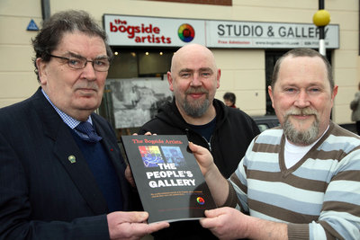 Bogside artits book launch pic